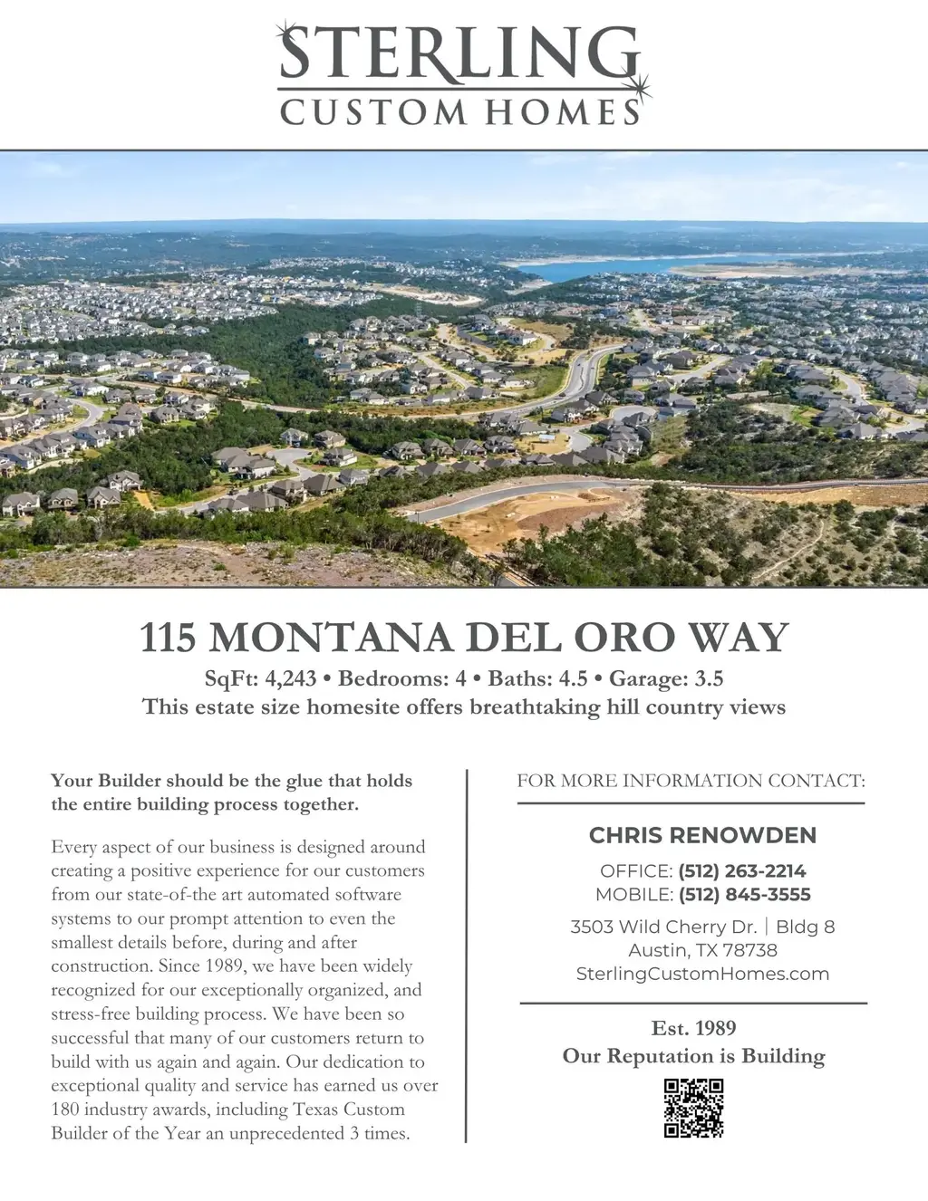 115 Montana Del Oro Way, Lakeway
