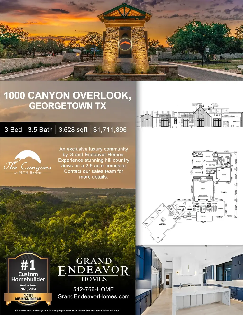 1000 Canyon Overlook, Georgetown