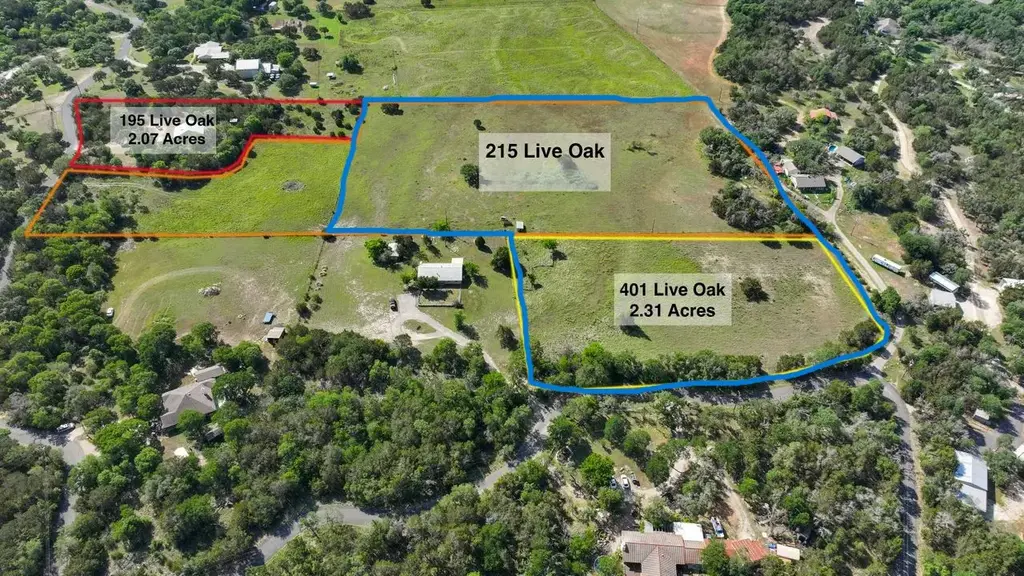 401 & 215 (partial) Live Oak, Liberty Hill