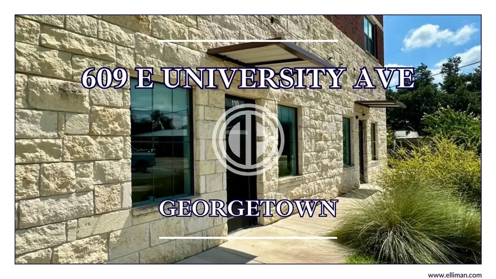 609 E University Avenue 110, Georgetown