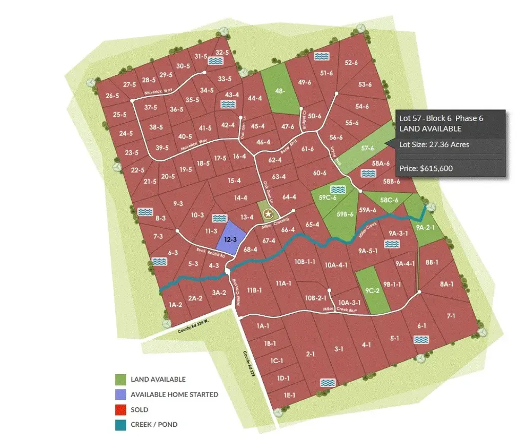 Tract 57-6 Miller Creek, Briggs