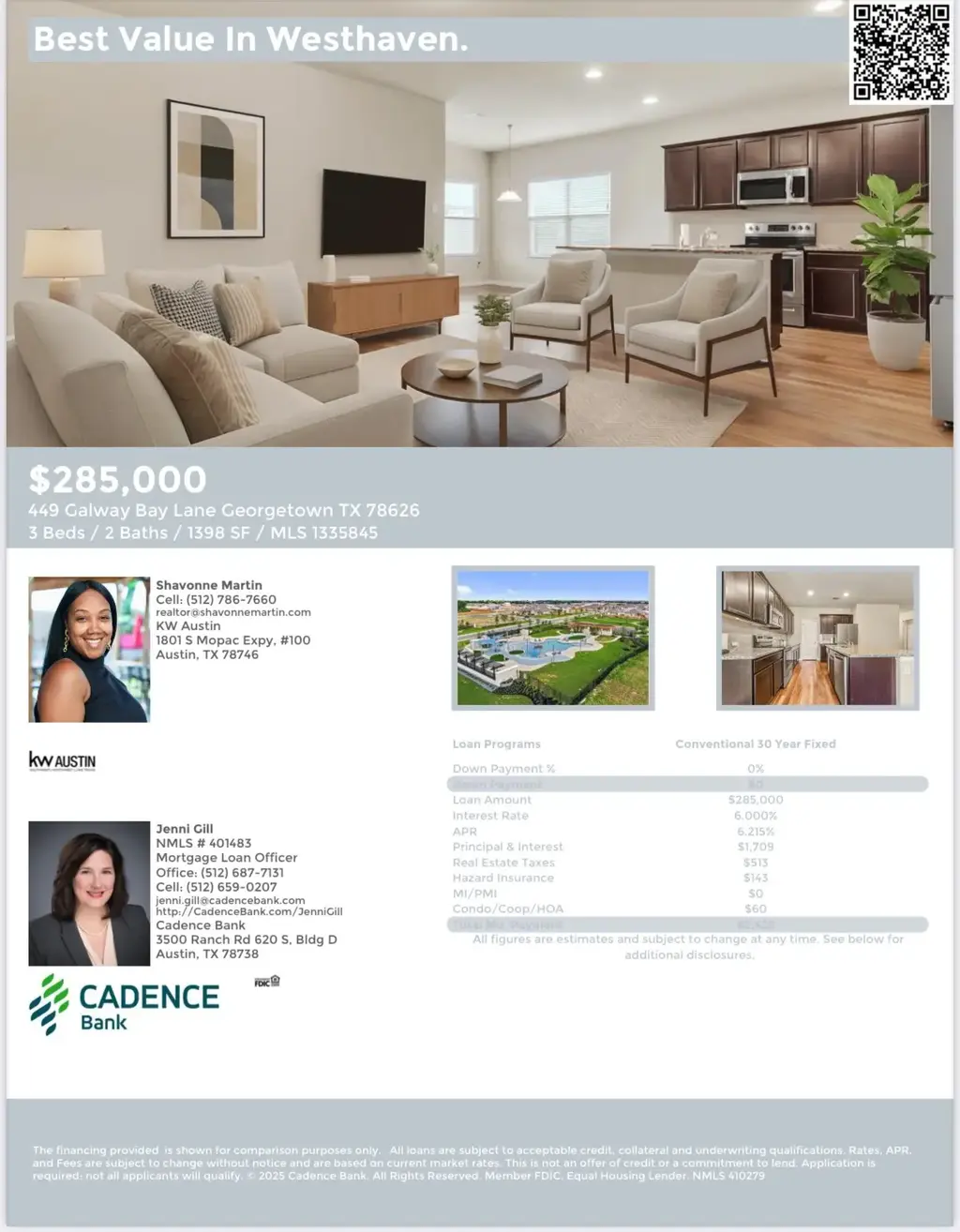 449 Galway Bay Lane, Georgetown