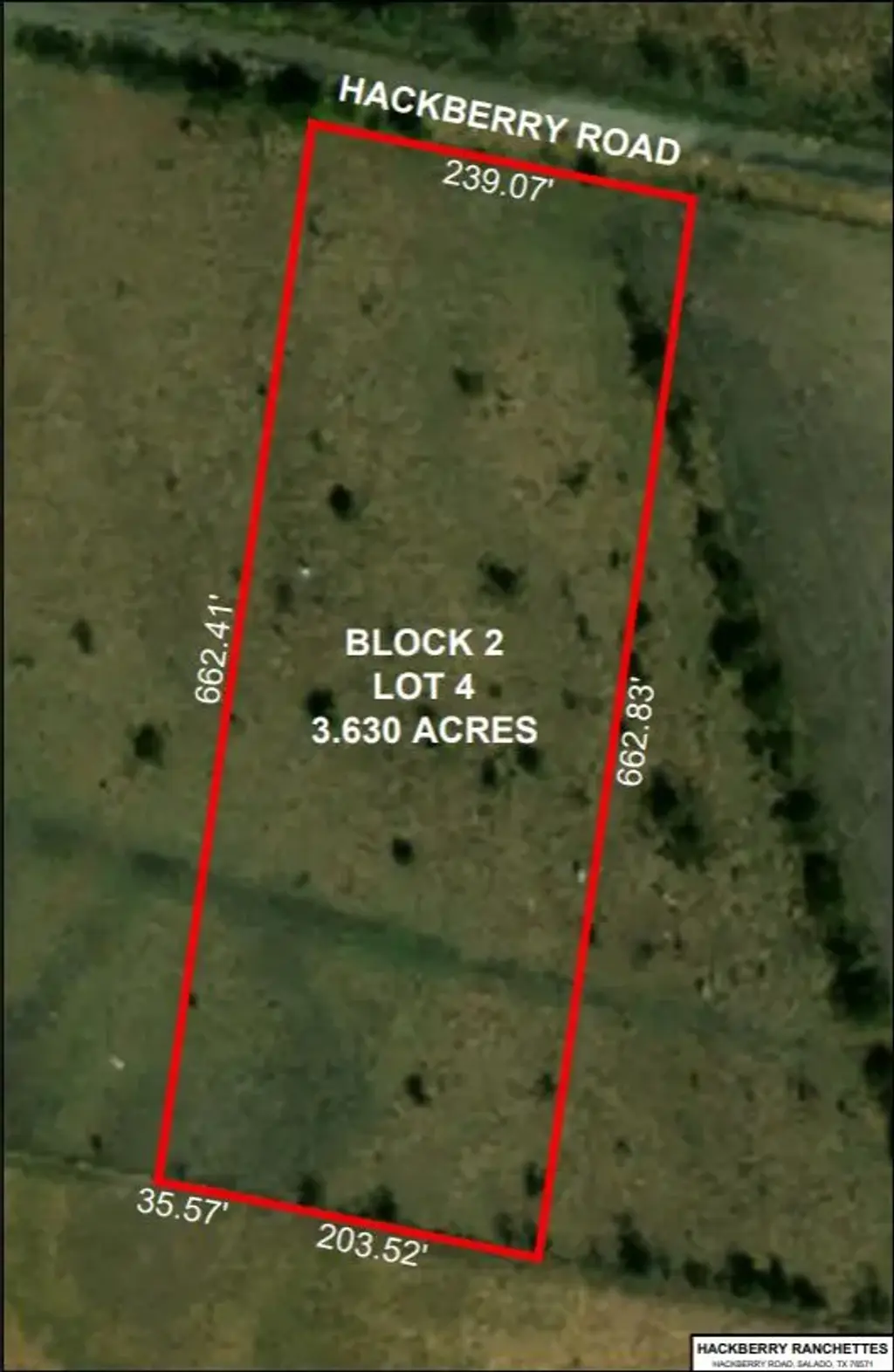 Tbd Block 2 Lot 4 Hackberry Road, Salado