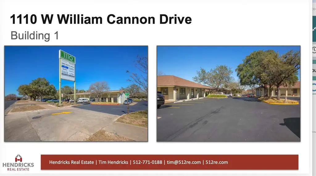 1110 W William Cannon Drive Bldg 1, Austin