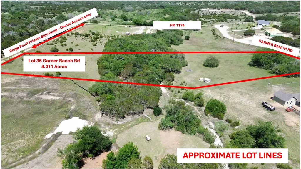 Lot 36 Garner Ranch Road, Bertram