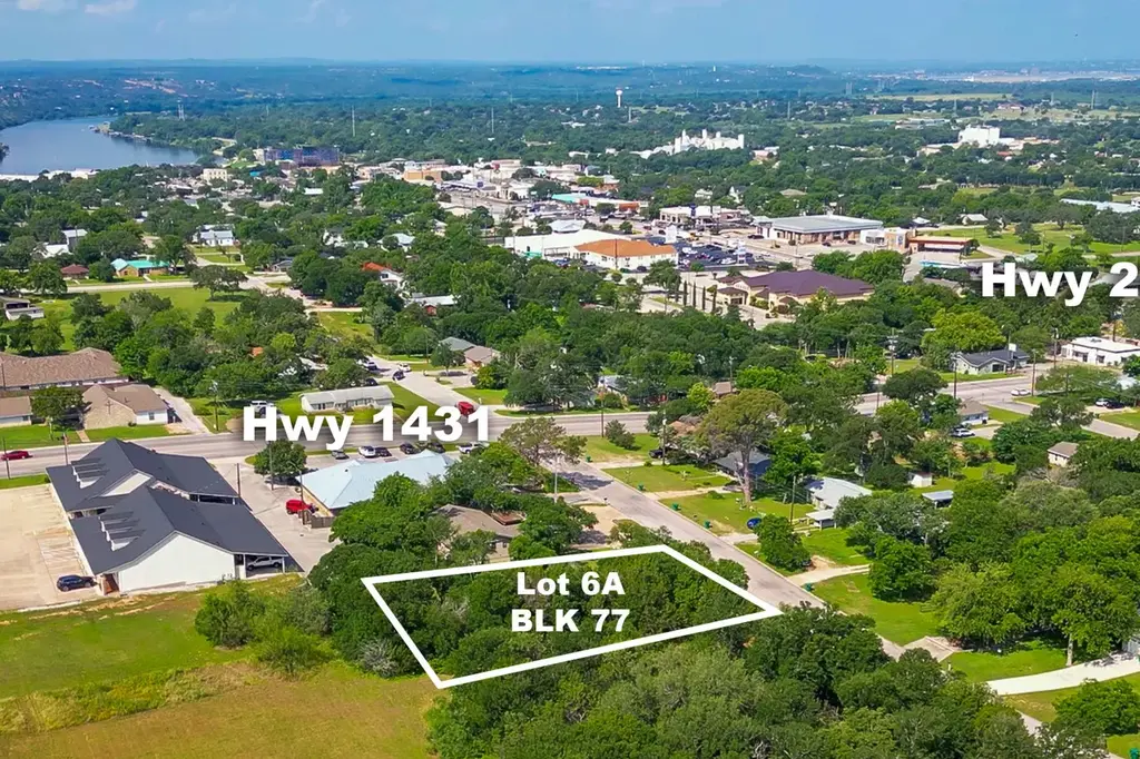 Lot 6a Ave F, Marble Falls