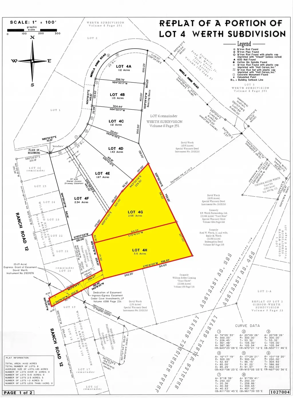 31858 Rr 12 Lot 4h & 4g, Dripping Springs