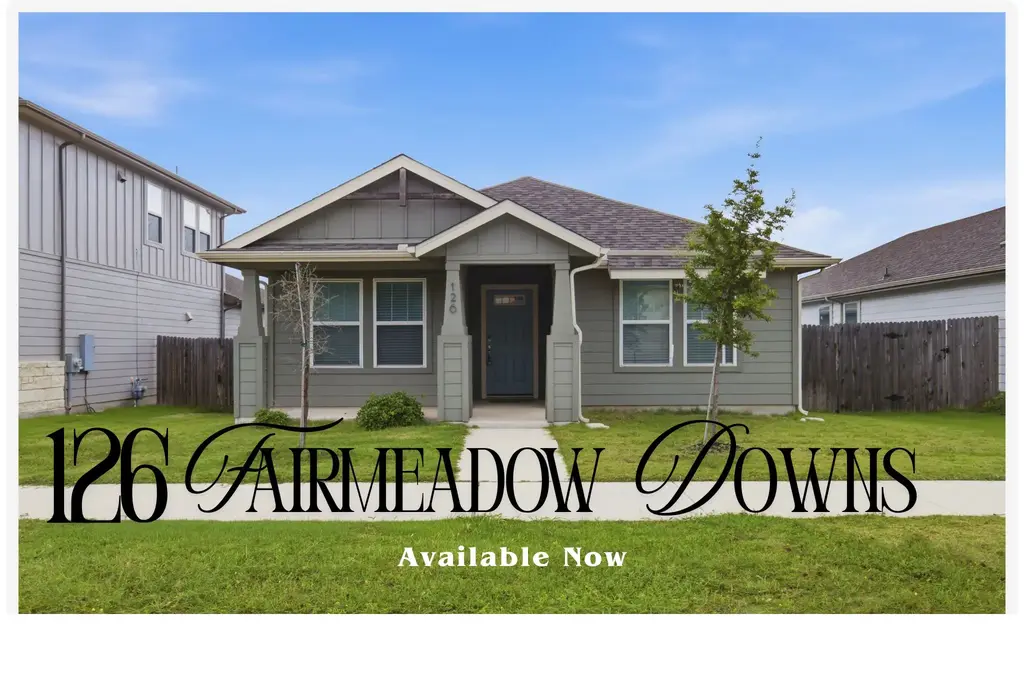 126 Fairmeadow Downs Drive, Hutto