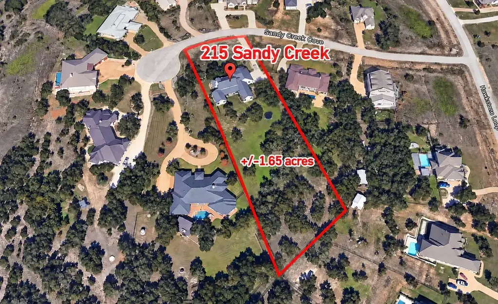 215 Sandy Creek Cv, Driftwood
