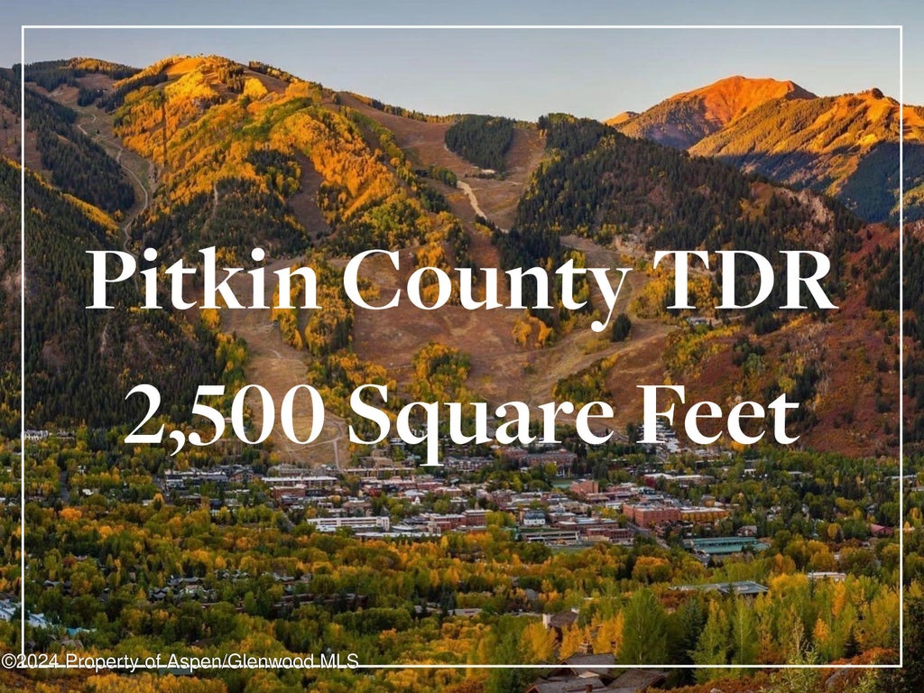 1 of 1 - Tdr Tdr, Aspen, CO