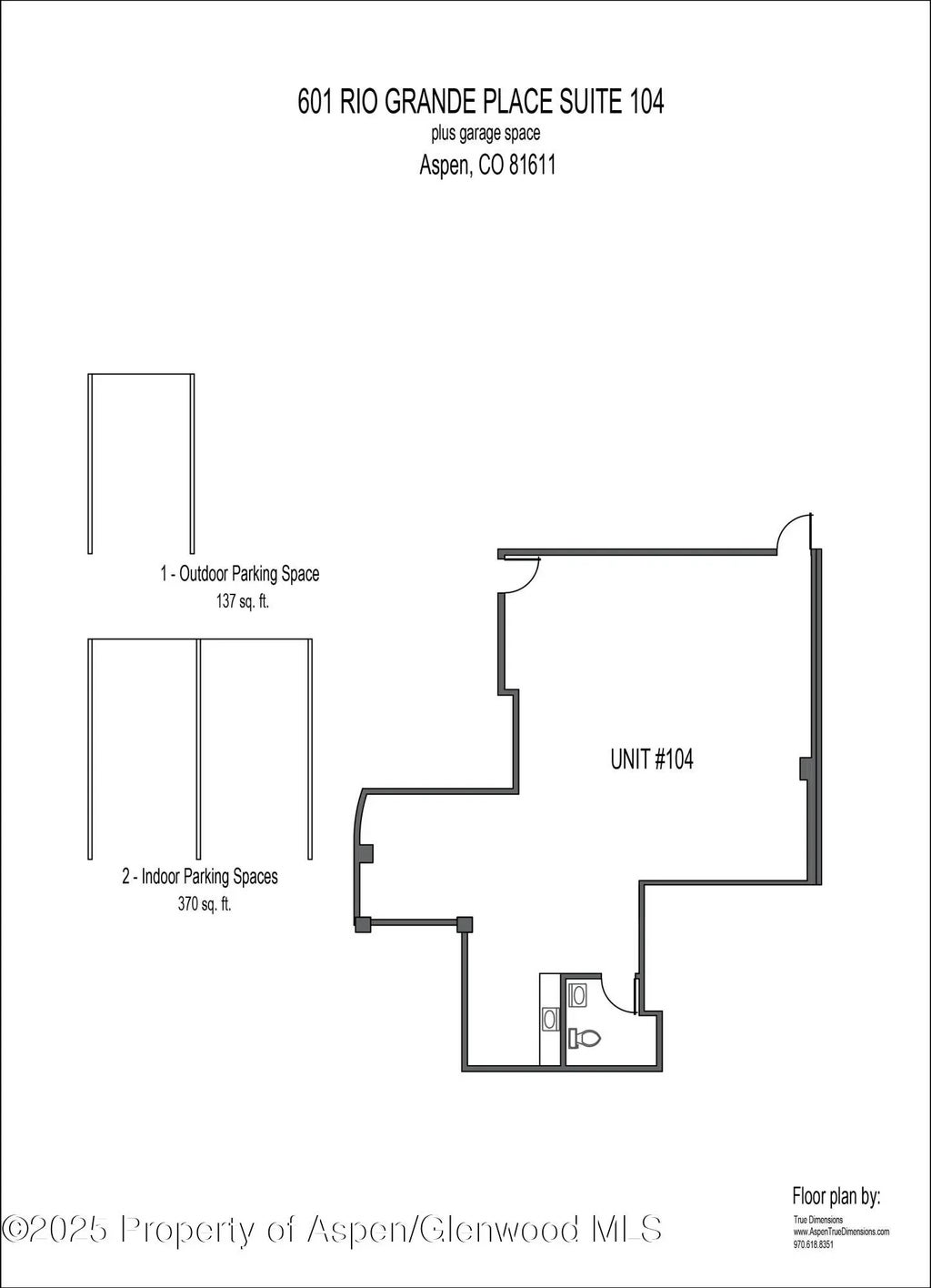 2 of 5 - 601 Rio Grande Place 104, Aspen, CO