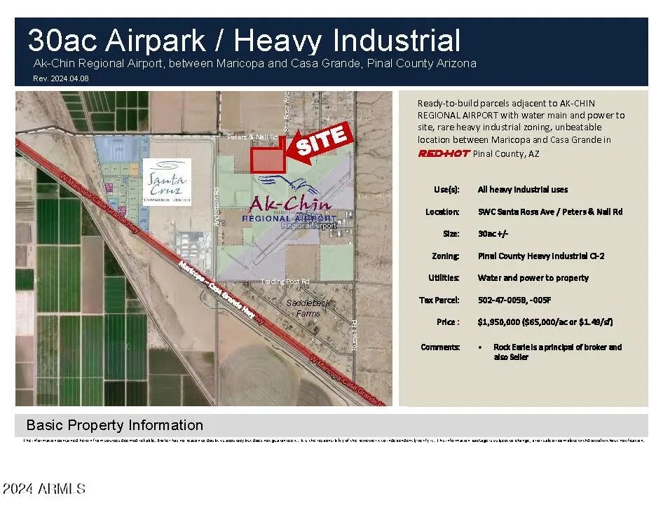 W Peters & Nall/santa Rosa Avenue (unit -), Maricopa