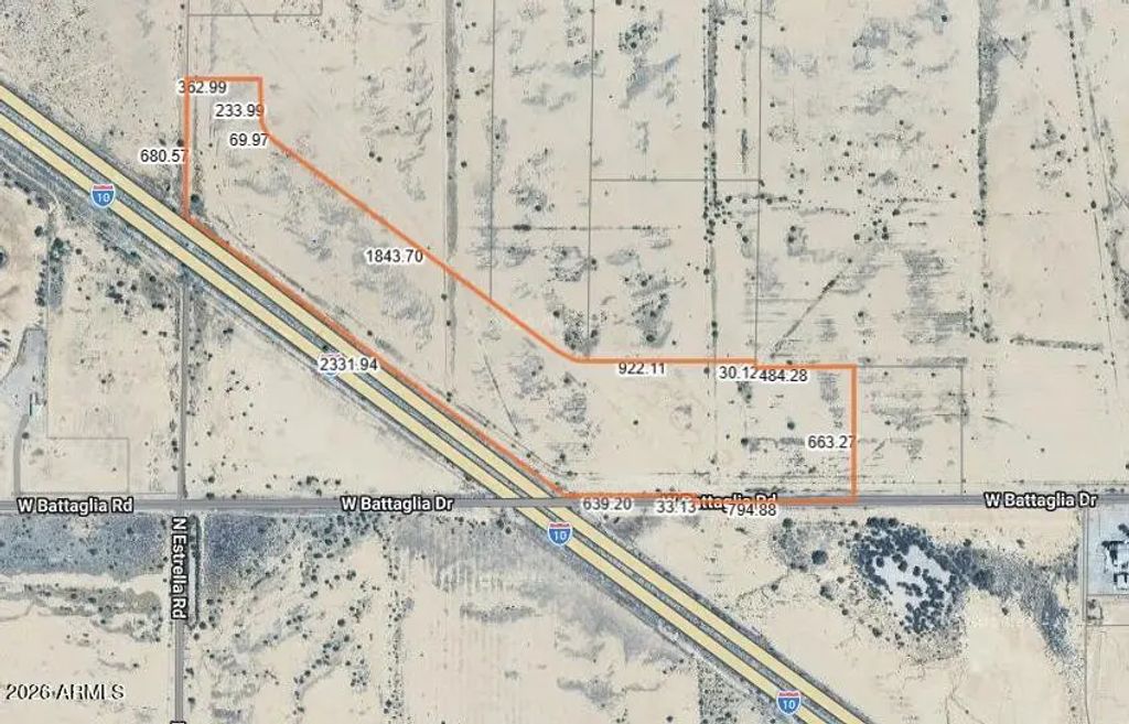 I10 And Battaglia Rd Roads E, Eloy