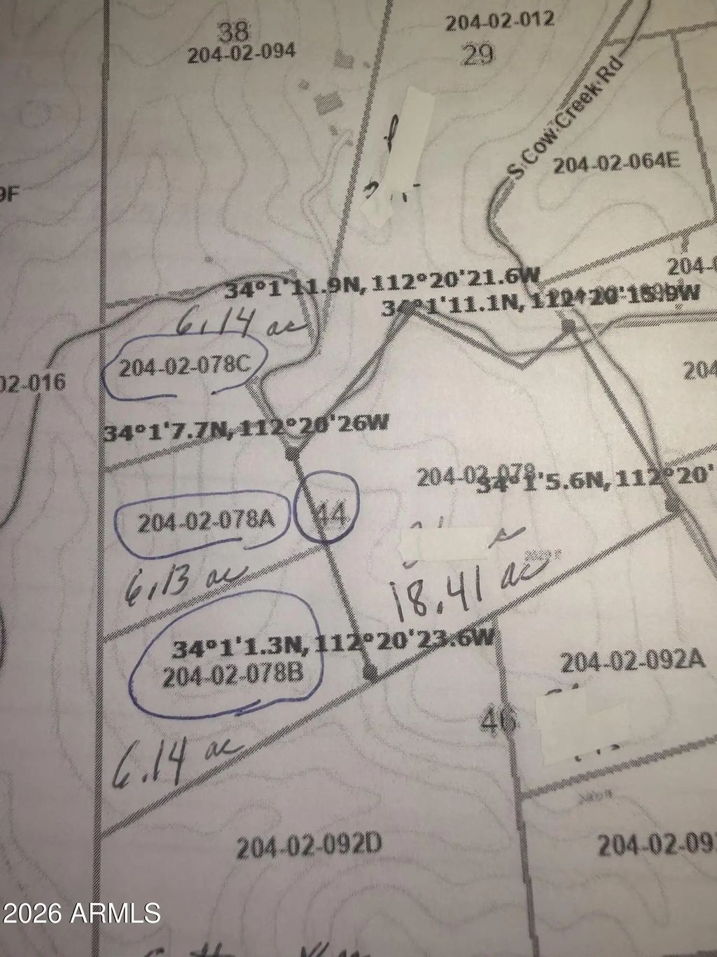 Xxx Lake Pleasant / Cow Creek Road -- (unit Lot 44), Morristown