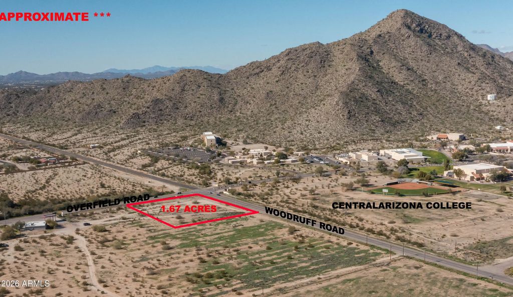 1.67 Acres N Overfield Road (unit -), Casa Grande