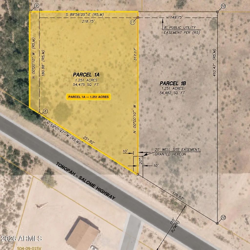 335xx W Tonopah-salome Hwy -- (unit Parcel 1a), Tonopah