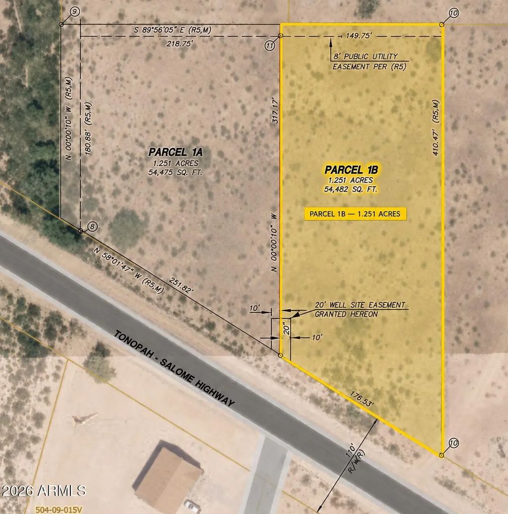 335xx W Tonopah-salome Hwy -- (unit Parcel 1b), Tonopah