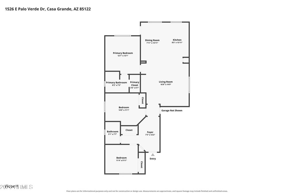 1526 E Palo Verde Drive, Casa Grande