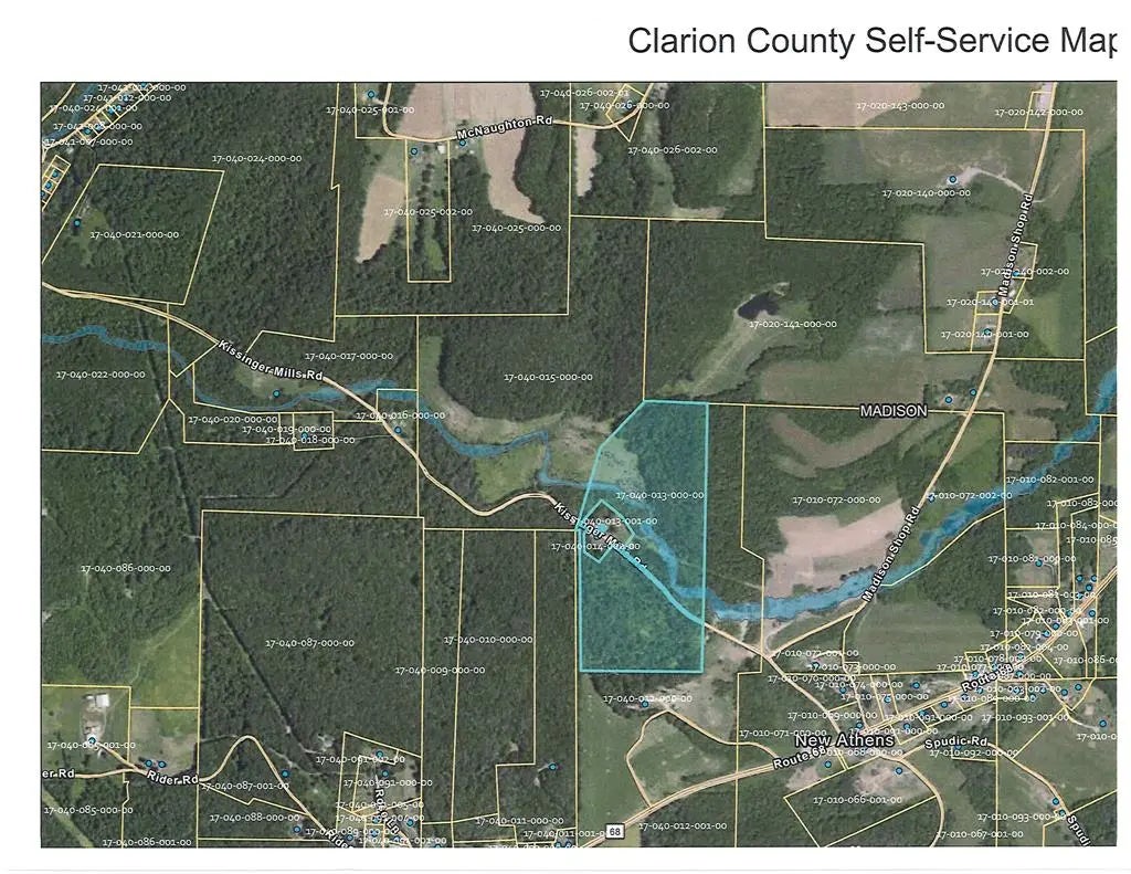 Kissinger Mills Road, Rimersburg