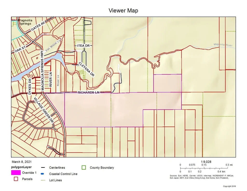 County Road 49, Magnolia Springs