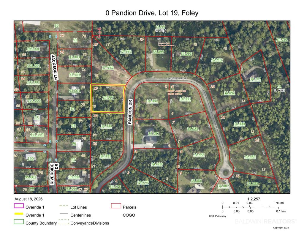 Pandion Lot 19, Foley