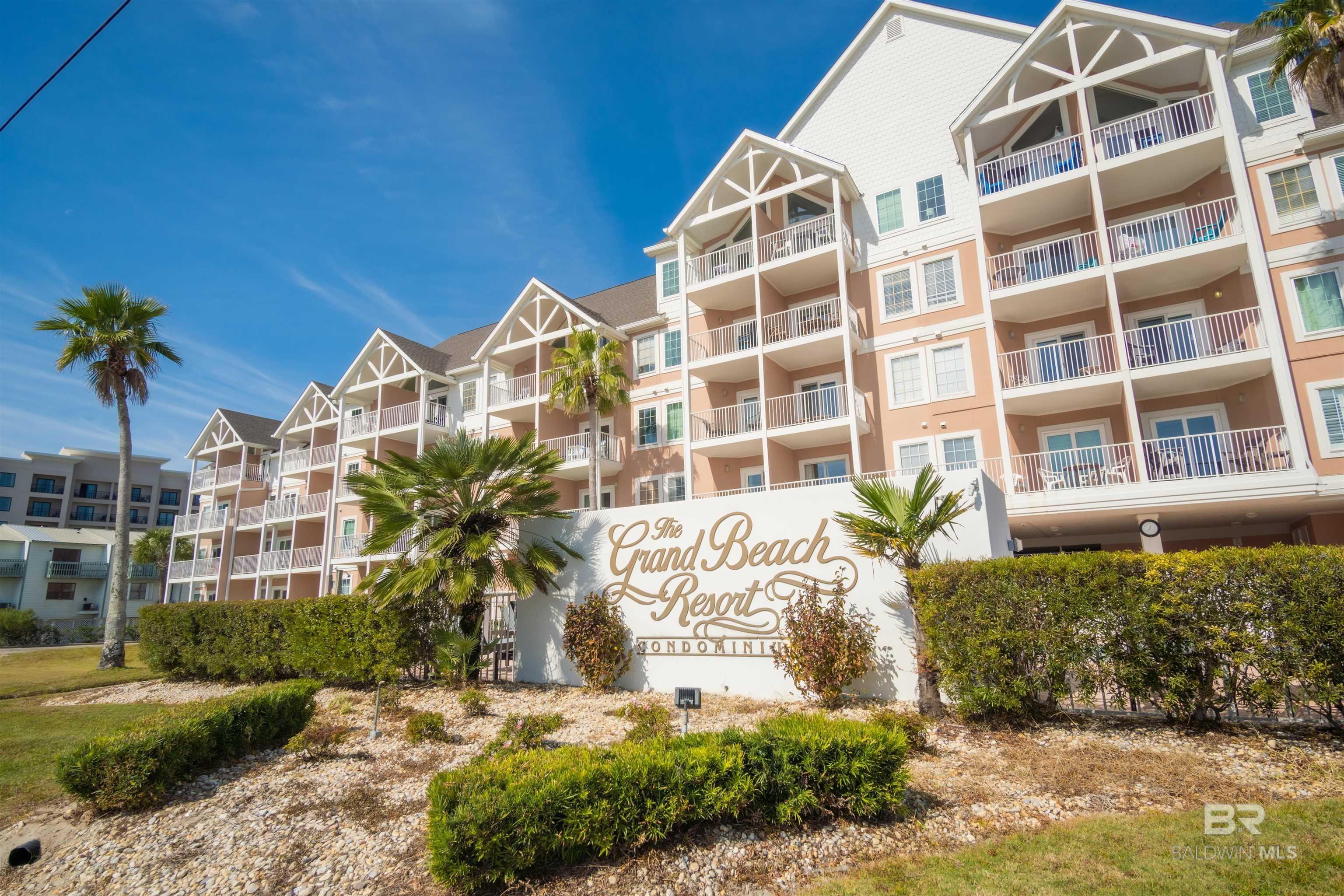 Grand Beach Resort Condos for Sale Gulf Shores AL