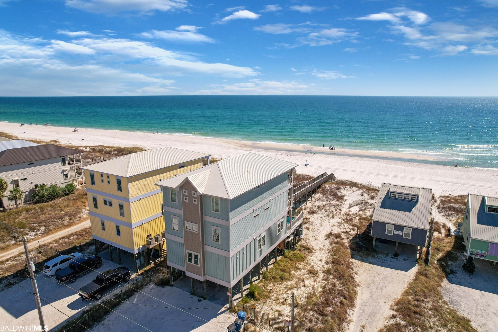 Gulf Shores AL Beach Front Homes Beach Houses for Sale