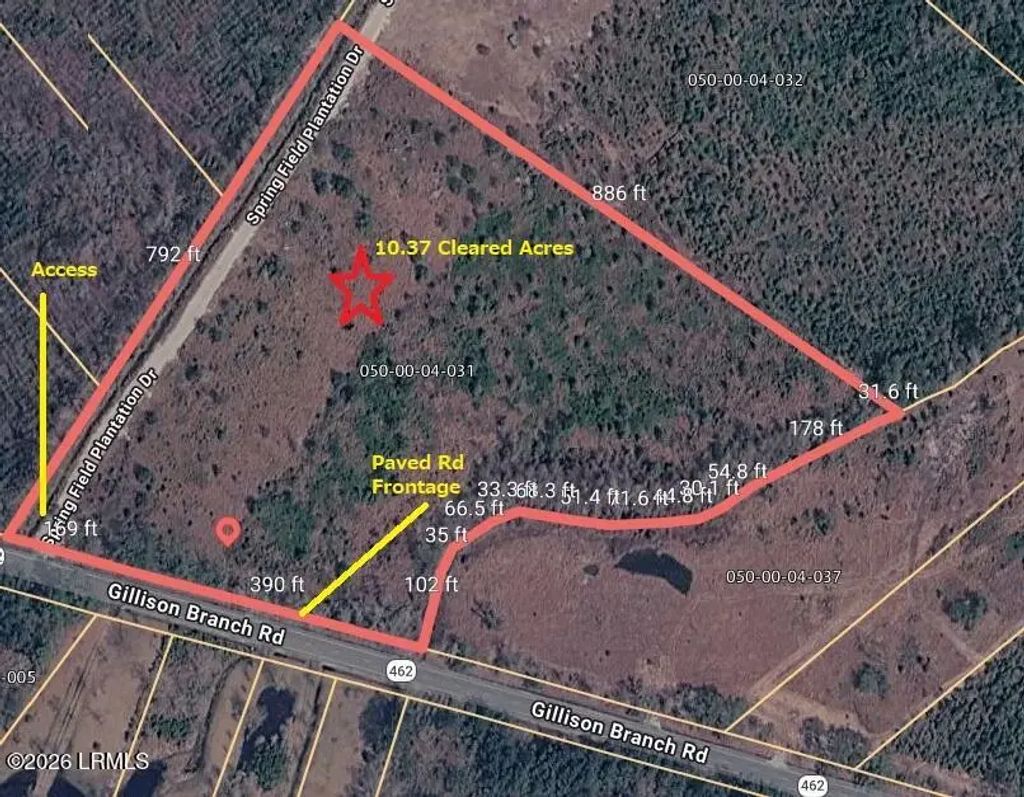0 E Gillisonville Road, Ridgeland