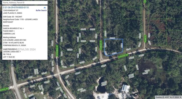 1245 Kumquat Street, Lake Placid
