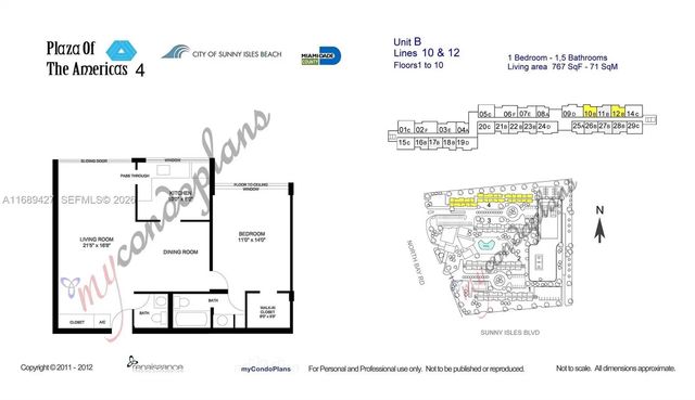 2 of 38 - 17021 N Bay Road #412-iv, Sunny Isles Beach, FL