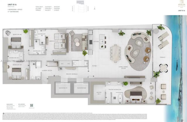 2 of 38 - 725 Ne 24th Street #2701-n, Miami, FL