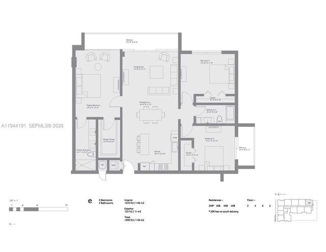 2 of 30 - 3034 Oak Avenue #408, Coconut Grove, FL