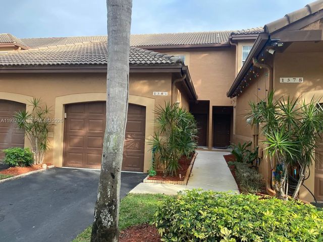 1384 Veracruz Lane #4-7, Weston