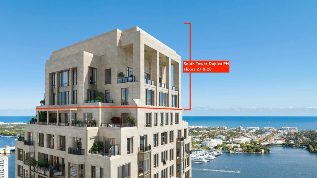 1355 S Flagler Drive #south Tower Duplex Ph, West Palm Beach