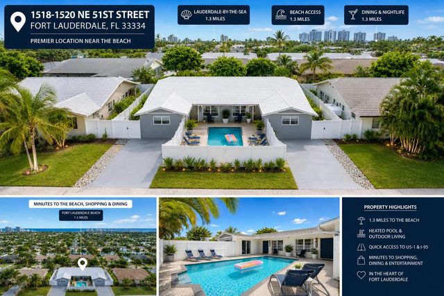 1518-1520 Ne 51st Street, Fort Lauderdale