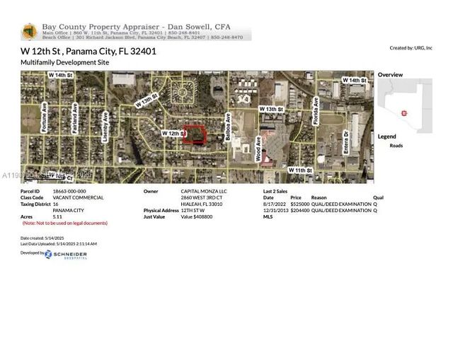 5 of 5 - W 12th Street, Panama City, FL