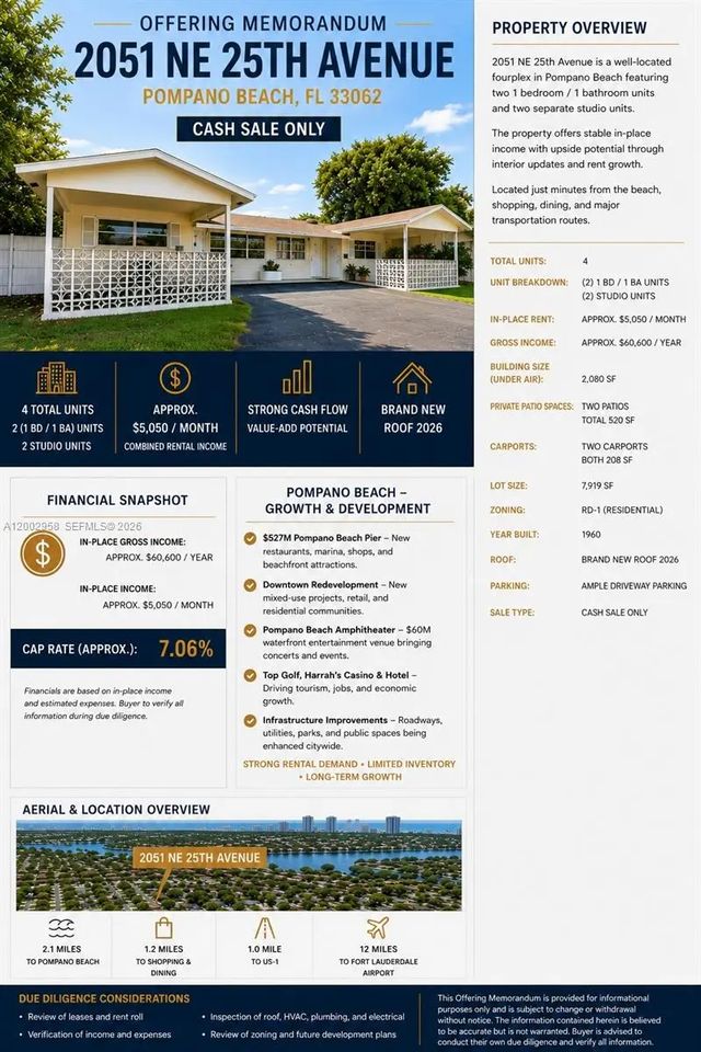 2 of 10 - 2051 Ne 25th Avenue, Pompano Beach, FL