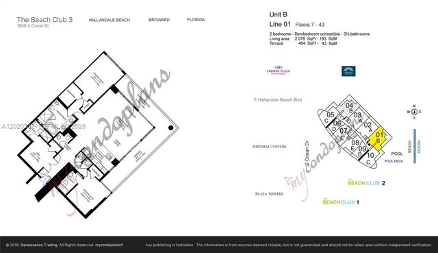 2 of 20 - 1800 S Ocean Drive #2301, Hallandale Beach, FL