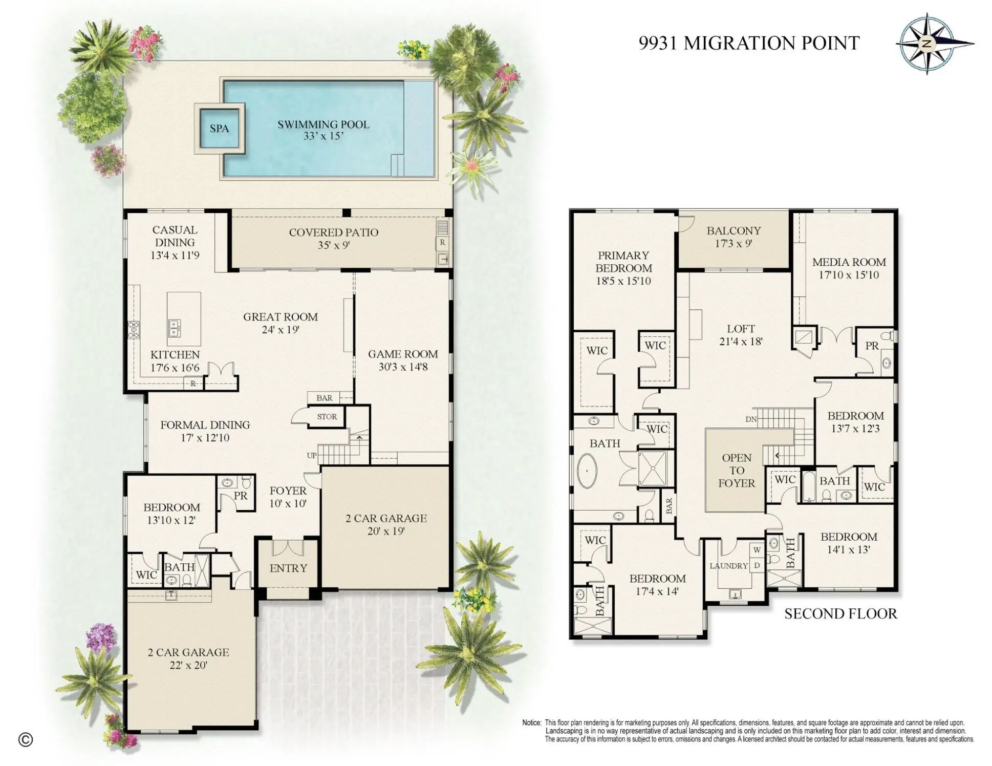 9931 Migration Point, Palm Beach Gardens, FL, 33412