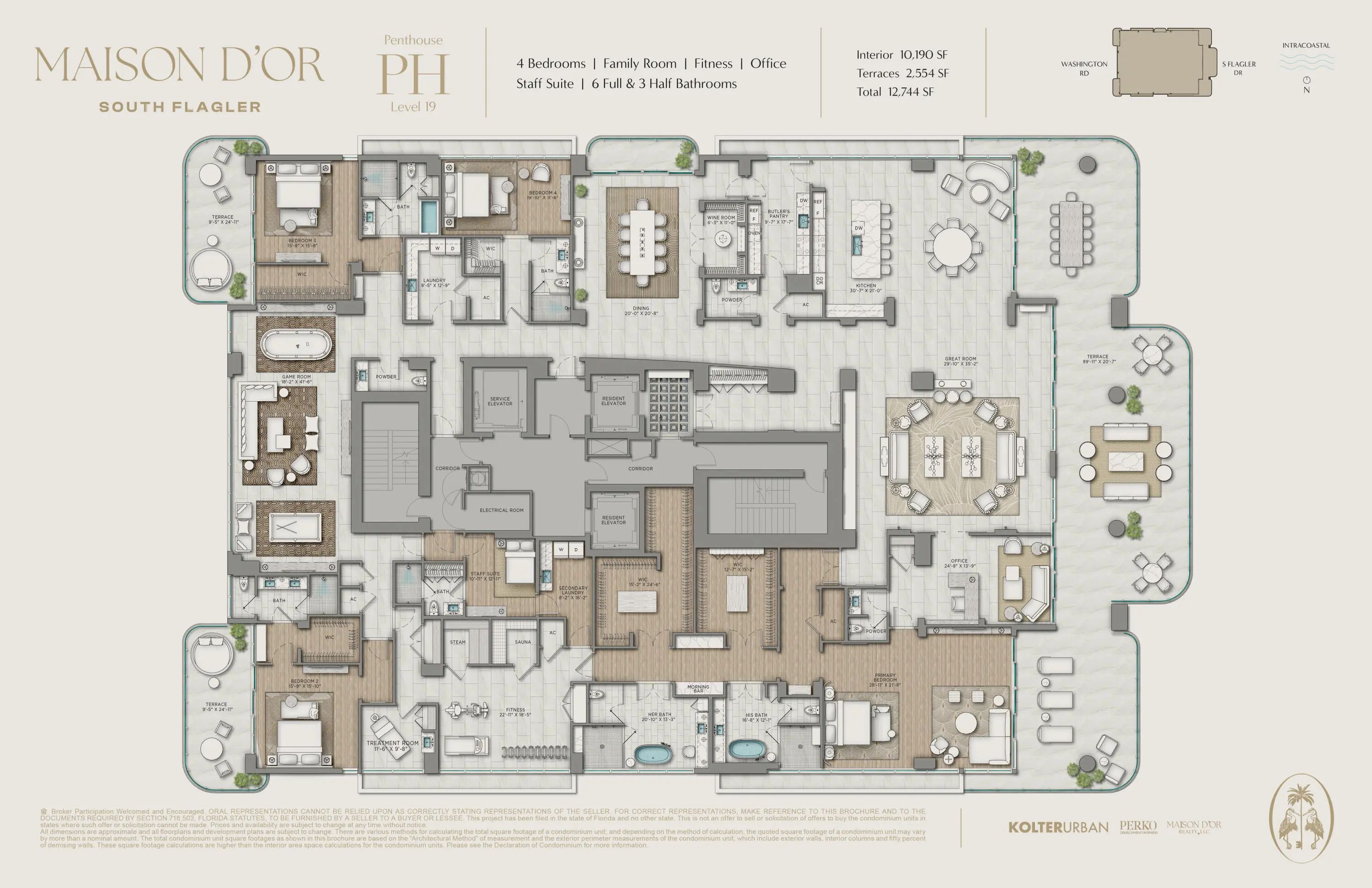 3773 S Flagler Drive #1901, West Palm Beach, FL, 33405