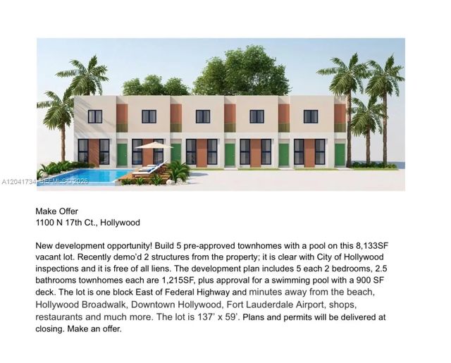 1100 N 17th Court, Hollywood