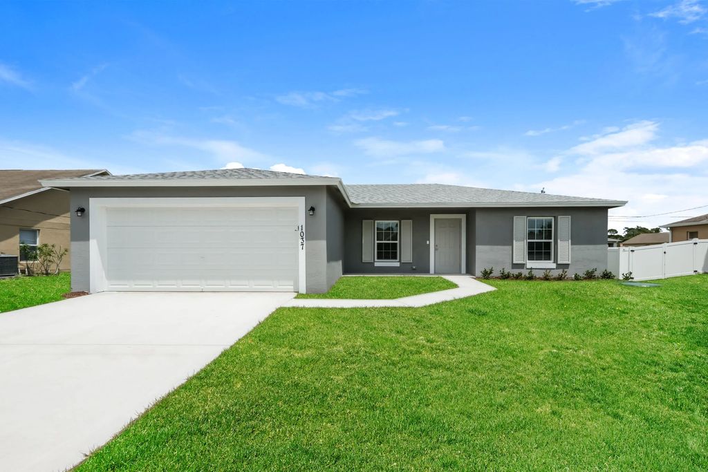 1037 Sw Sudder Avenue, Port St. Lucie