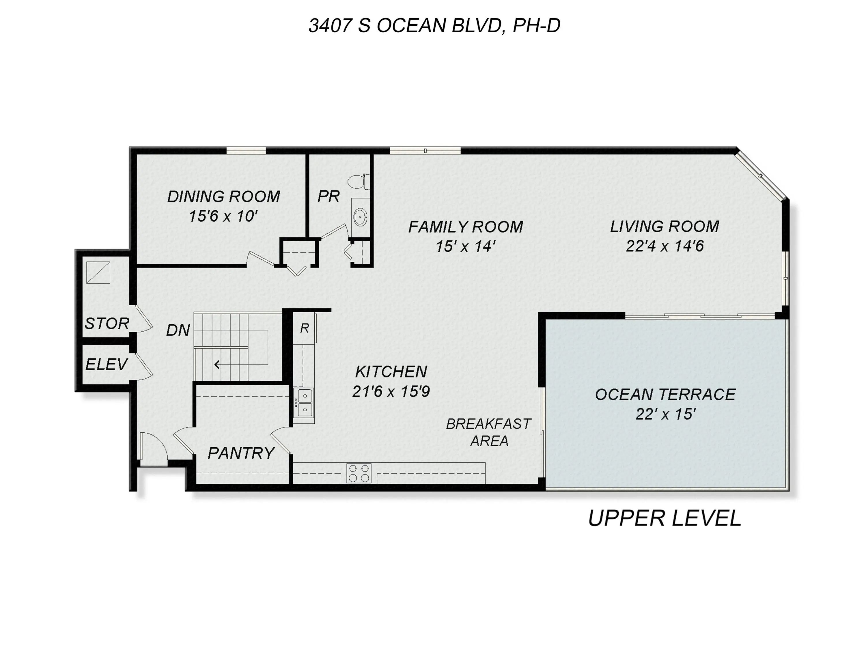 3407 S Ocean Boulevard #ph D, Highland Beach, FL, 33487