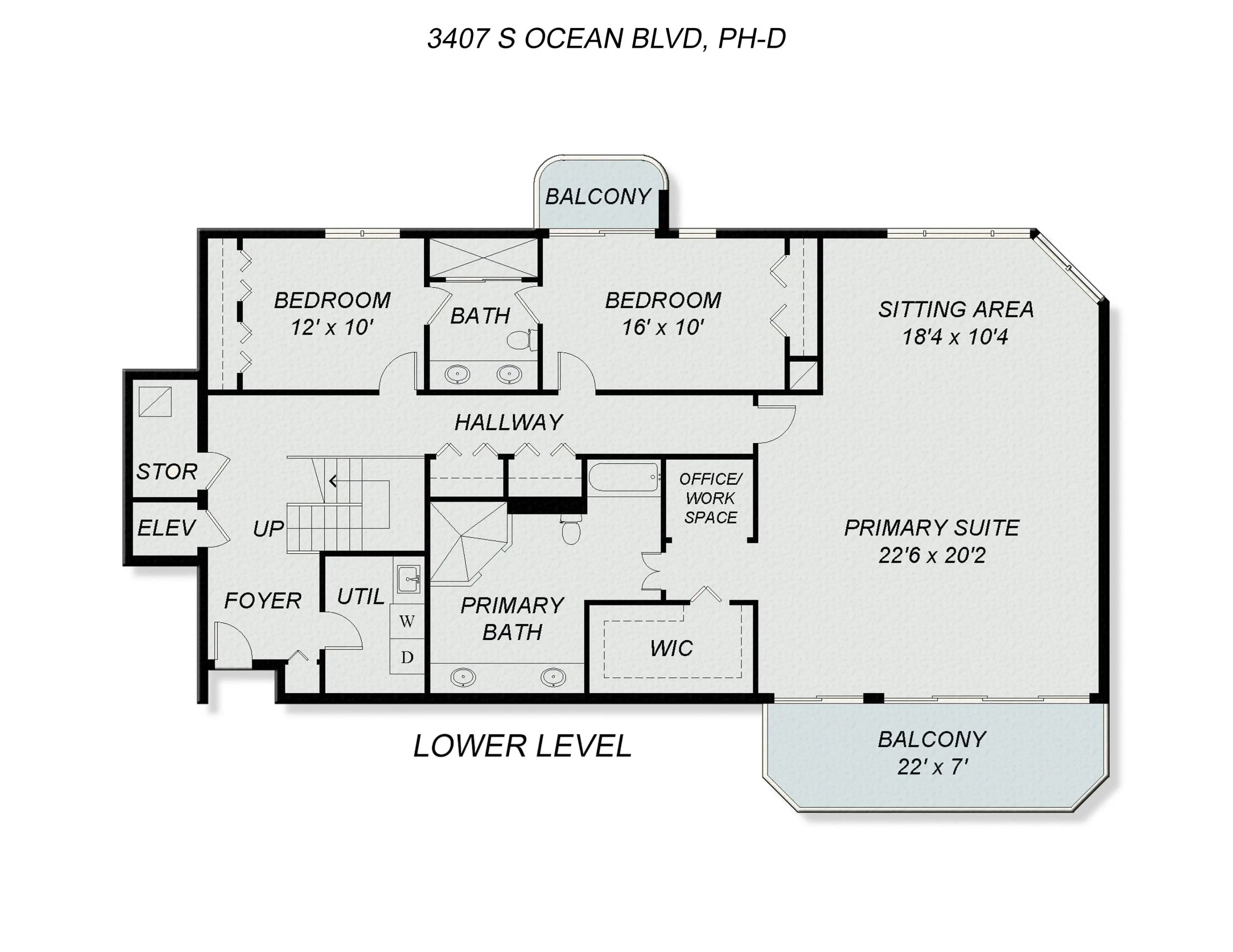 3407 S Ocean Boulevard #ph D, Highland Beach, FL, 33487