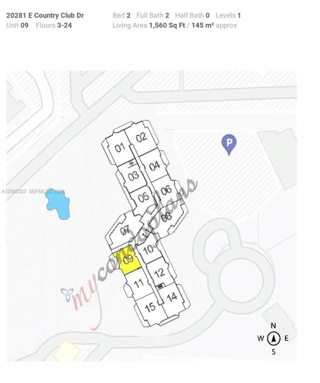 3 of 43 - 20281 E Country Club Drive #909, Aventura, FL