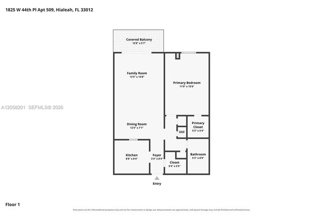2 of 43 - 1825 W 44th Place #509, Hialeah, FL