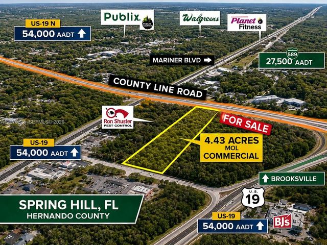 County Line Road, Spring Hill