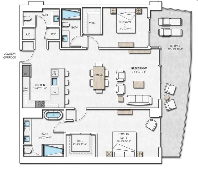 220 Lake Shore Dr Drive #1019, Lake Park