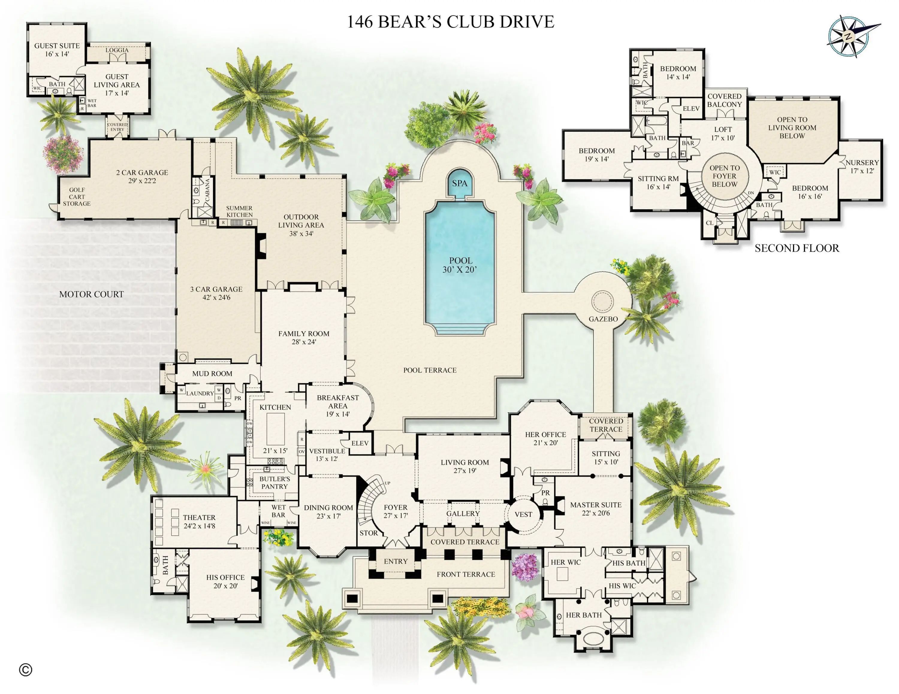 146 Bears Club Drive, Jupiter, FL, 33477