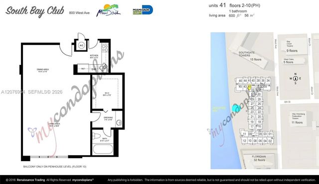 2 of 3 - 800 West Avenue #741, Miami Beach, FL